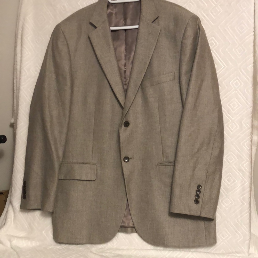 Alfred Sung grey/brown men’s sport jacket Size42 regular